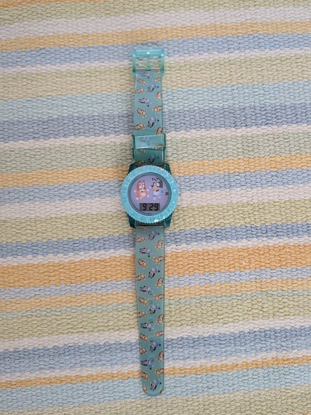 Bluey & Bingo Kids' Digital Watch with Flashing Light-Up Case